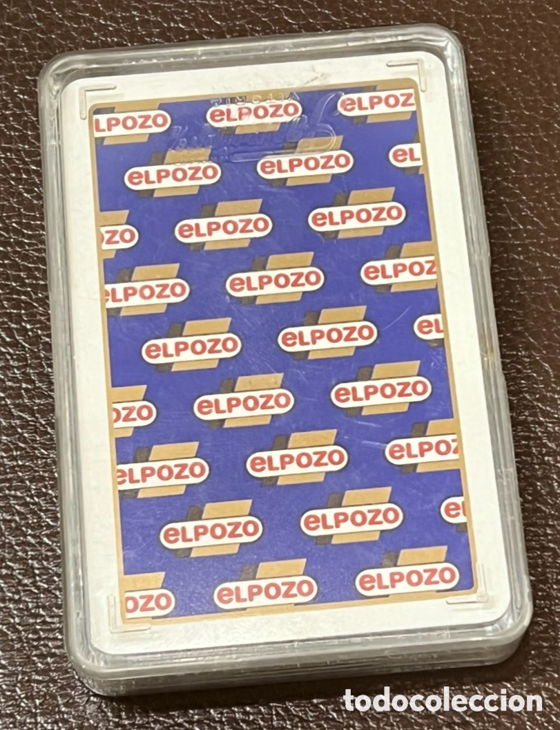 Barajas de cartas: Baraja Espa&ntilde;ola. Publicidad ELPOZO. Fournier.