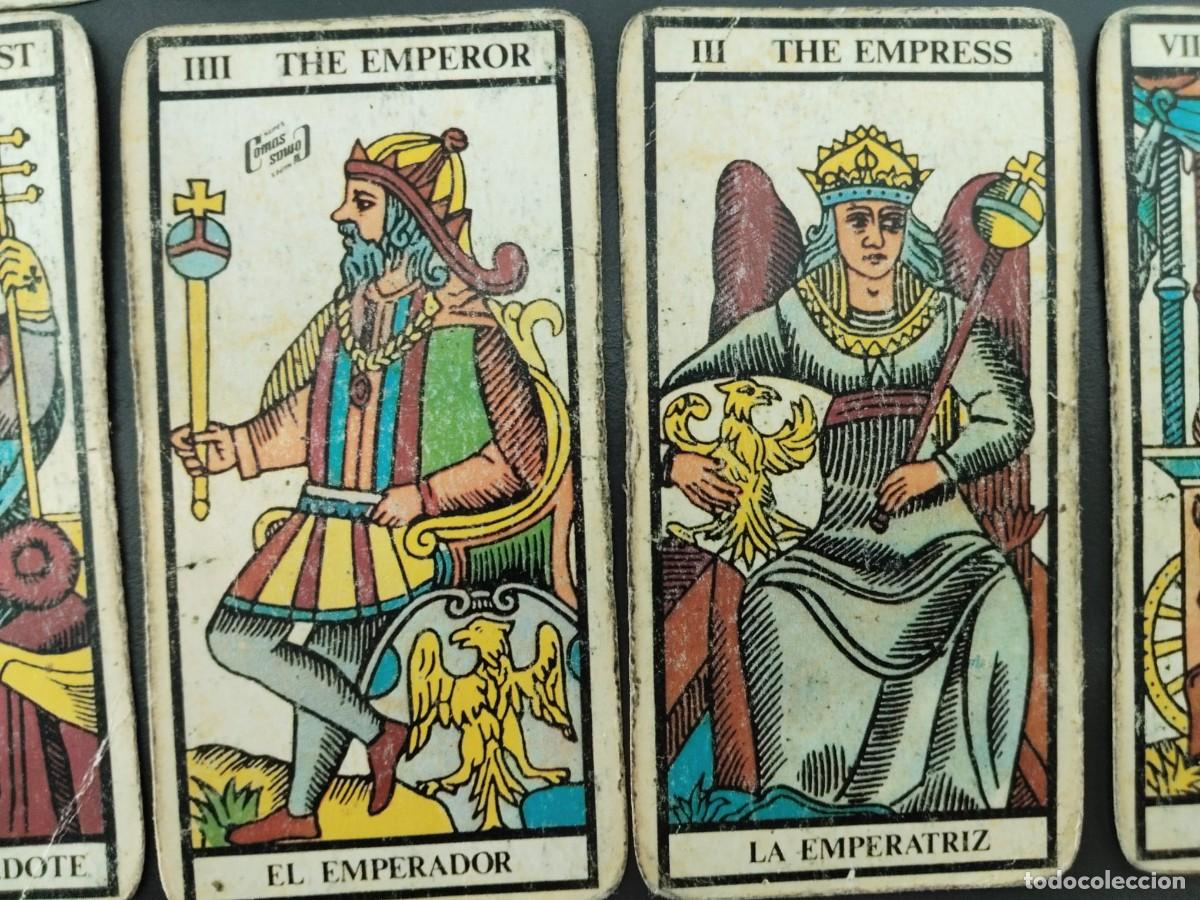 Barajas de cartas: 19 antiguos Arcanos del Tarot. - Foto 4