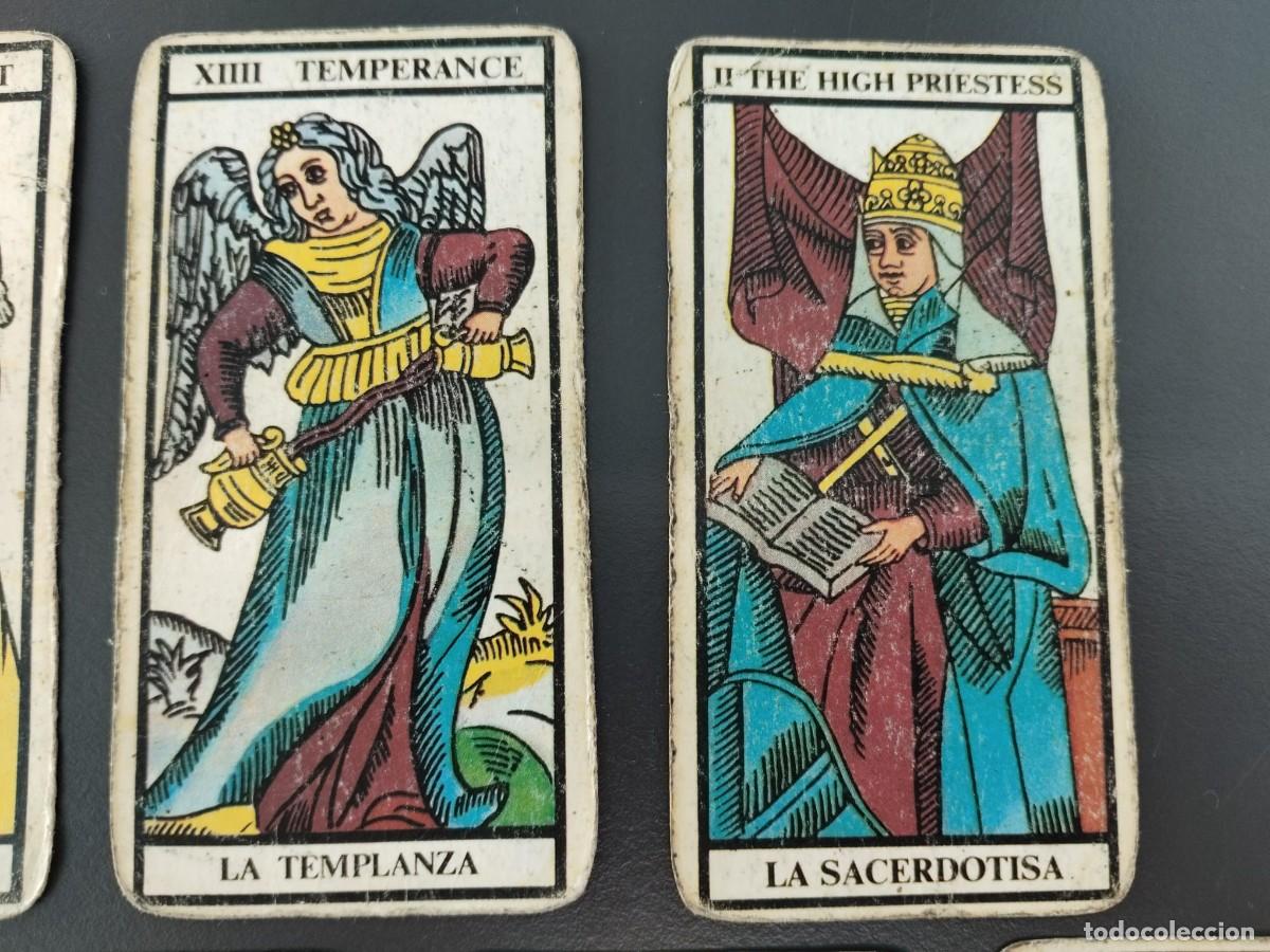 Barajas de cartas: 19 antiguos Arcanos del Tarot. - Foto 5