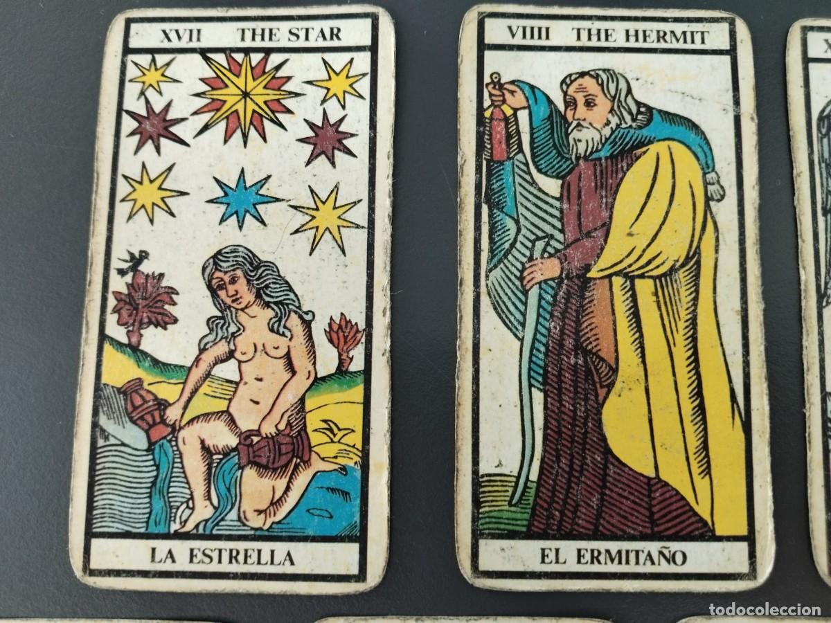 Barajas de cartas: 19 antiguos Arcanos del Tarot. - Foto 6
