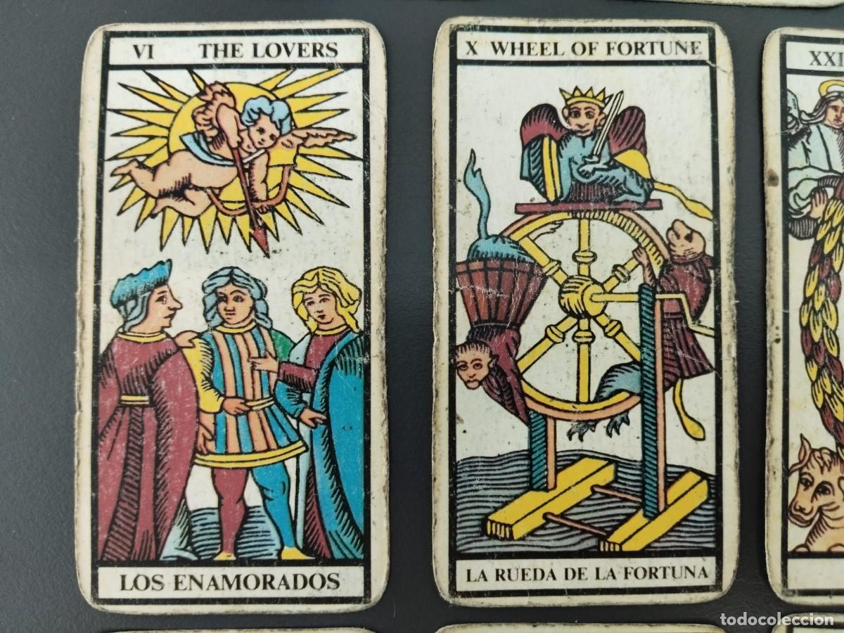 Barajas de cartas: 19 antiguos Arcanos del Tarot. - Foto 8
