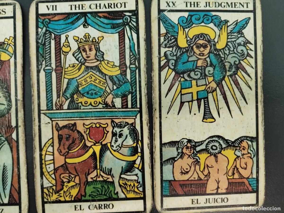 Barajas de cartas: 19 antiguos Arcanos del Tarot. - Foto 9