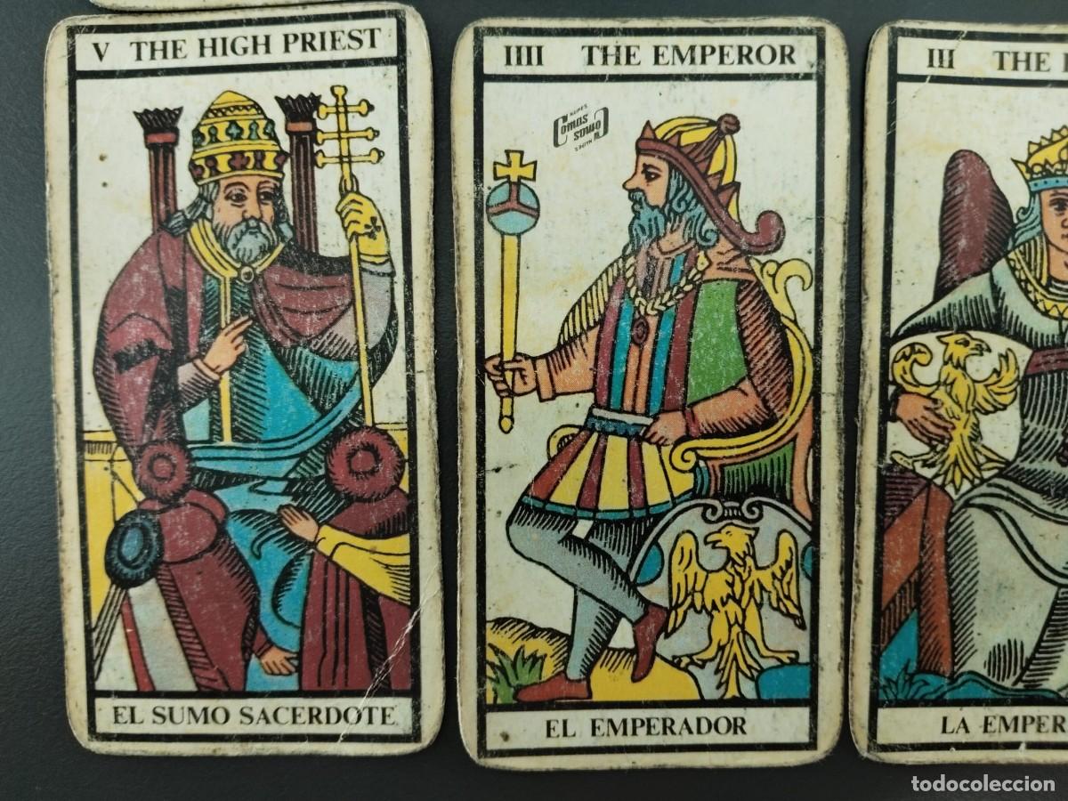 Barajas de cartas: 19 antiguos Arcanos del Tarot. - Foto 10
