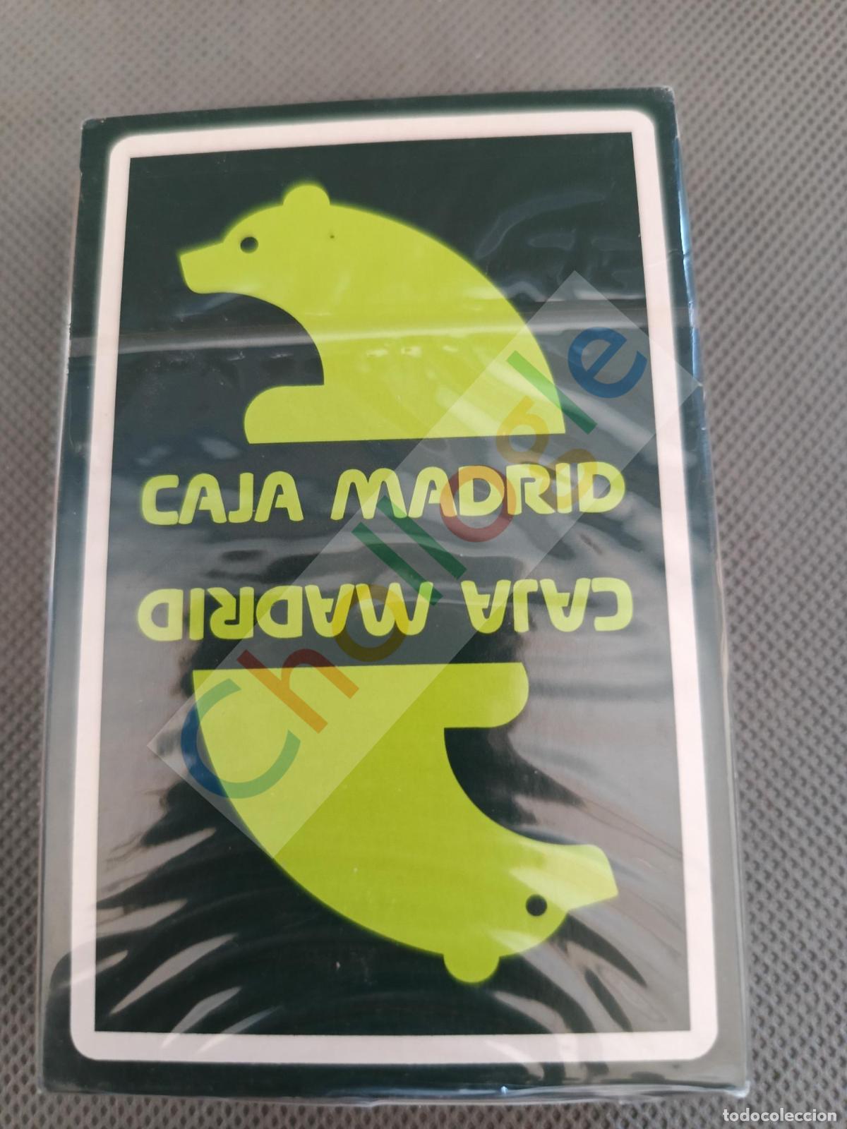 Barajas de cartas: Naipes Fournier Caja de Madrid PRECINTADA