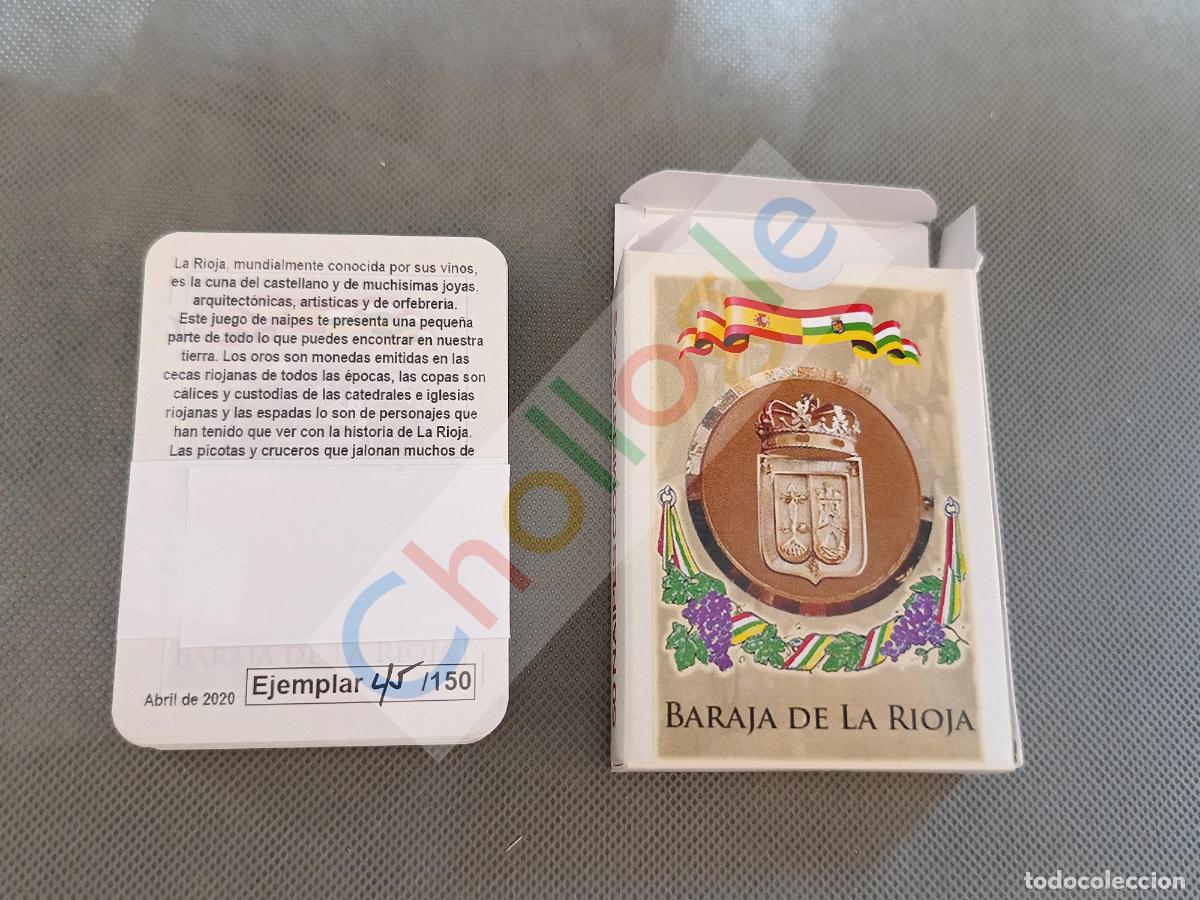 Barajas de cartas: Baraja de la Rioja edicion limitada 45/150