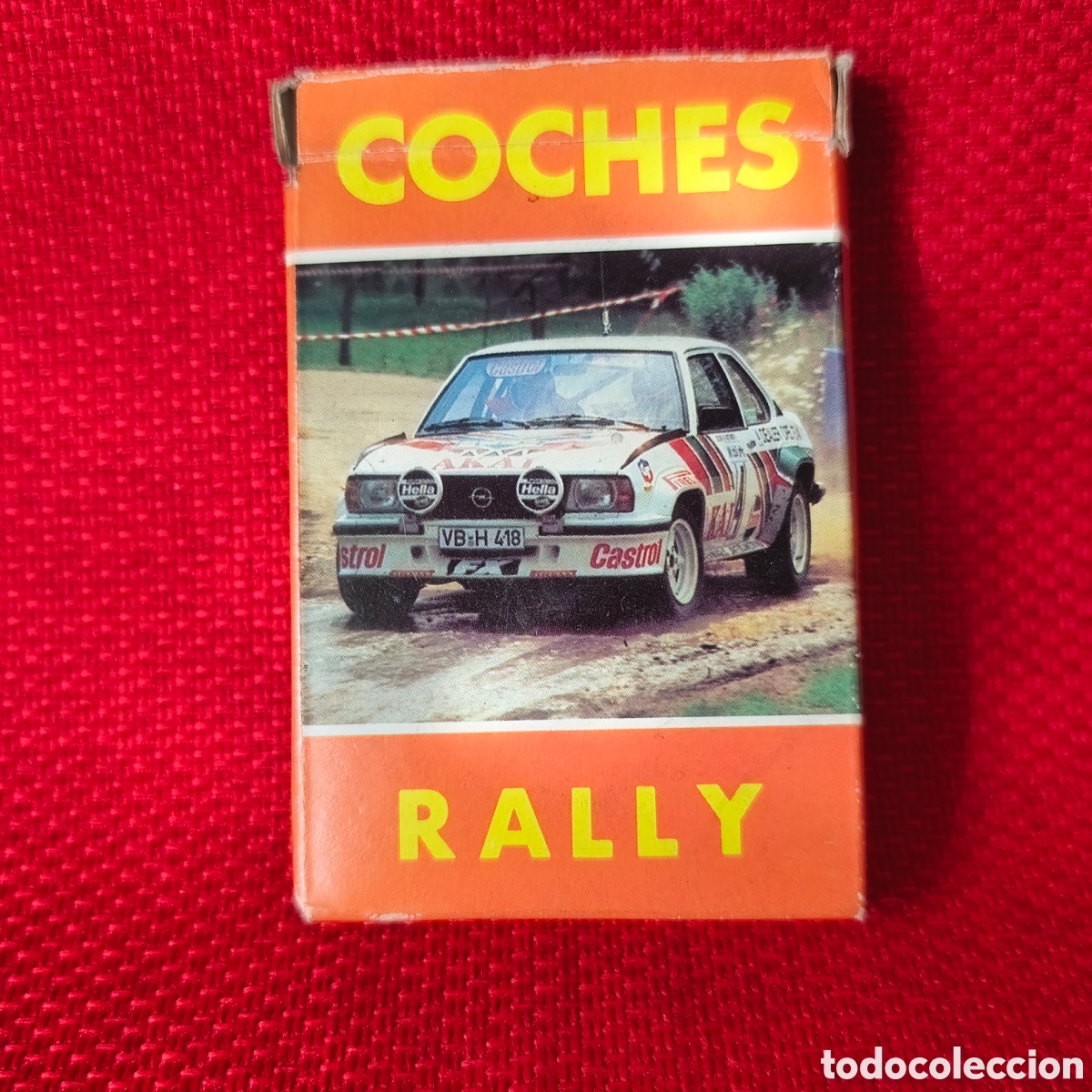 Barajas de cartas: Baraja Fournier Coches RALLY 33 Cartas y cat&aacute;logo