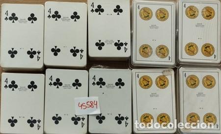 Barajas de cartas: NAIPES SAVIR. Lote de 10 barajas variadas, a estrenar.