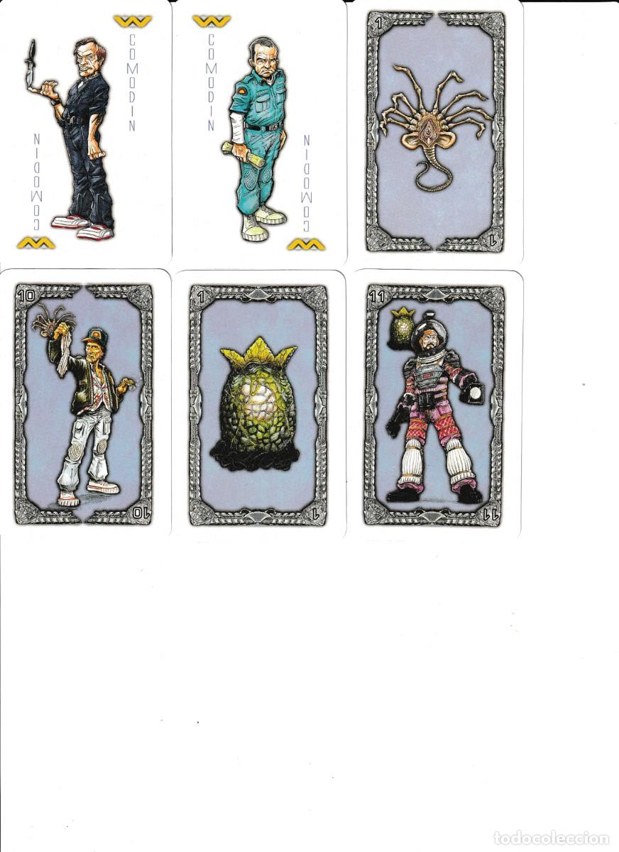Barajas de cartas: BARAJA ESPA&Ntilde;OLA ALIEN - Foto 1