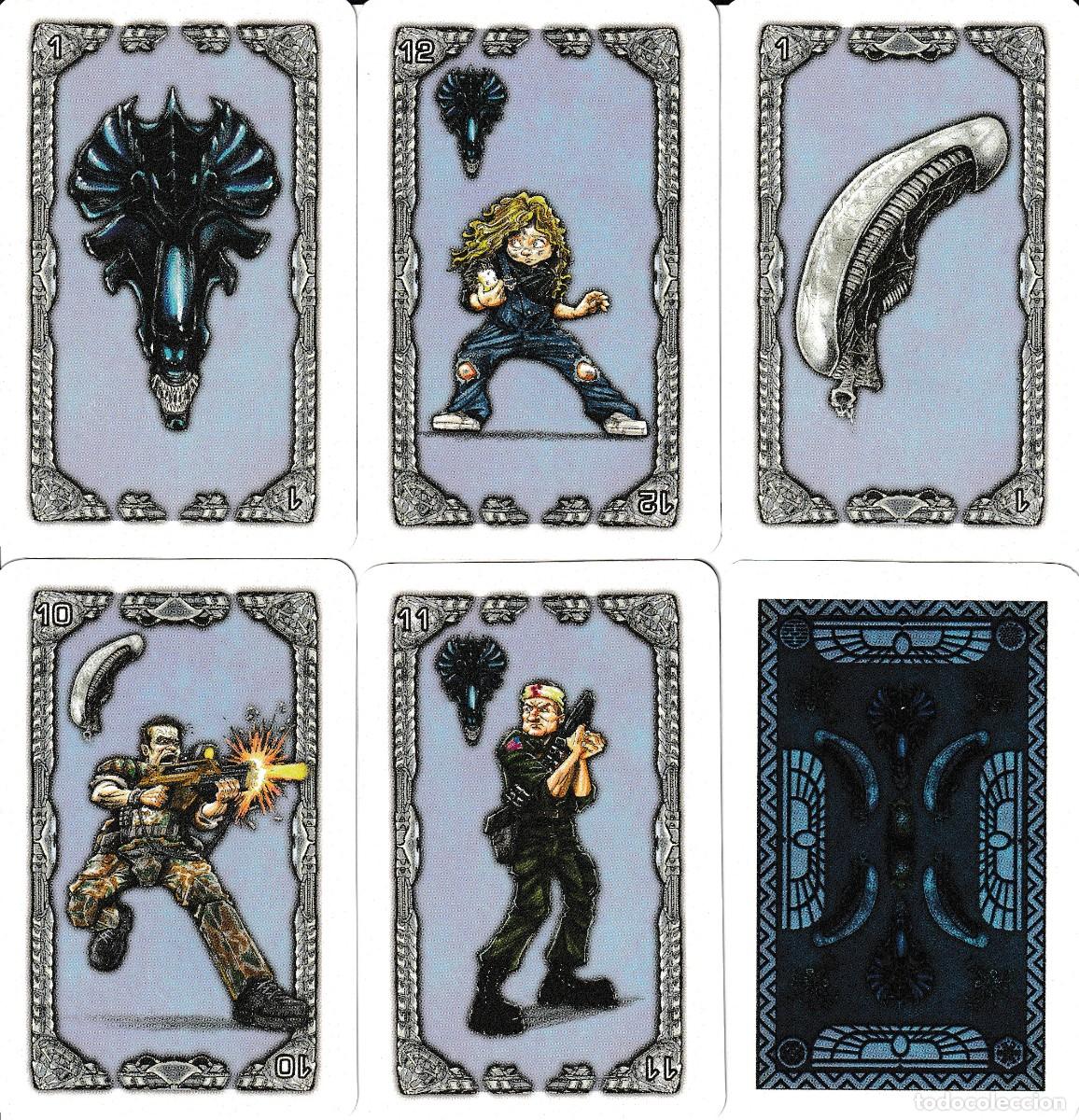 Barajas de cartas: BARAJA ESPA&Ntilde;OLA ALIEN - Foto 2