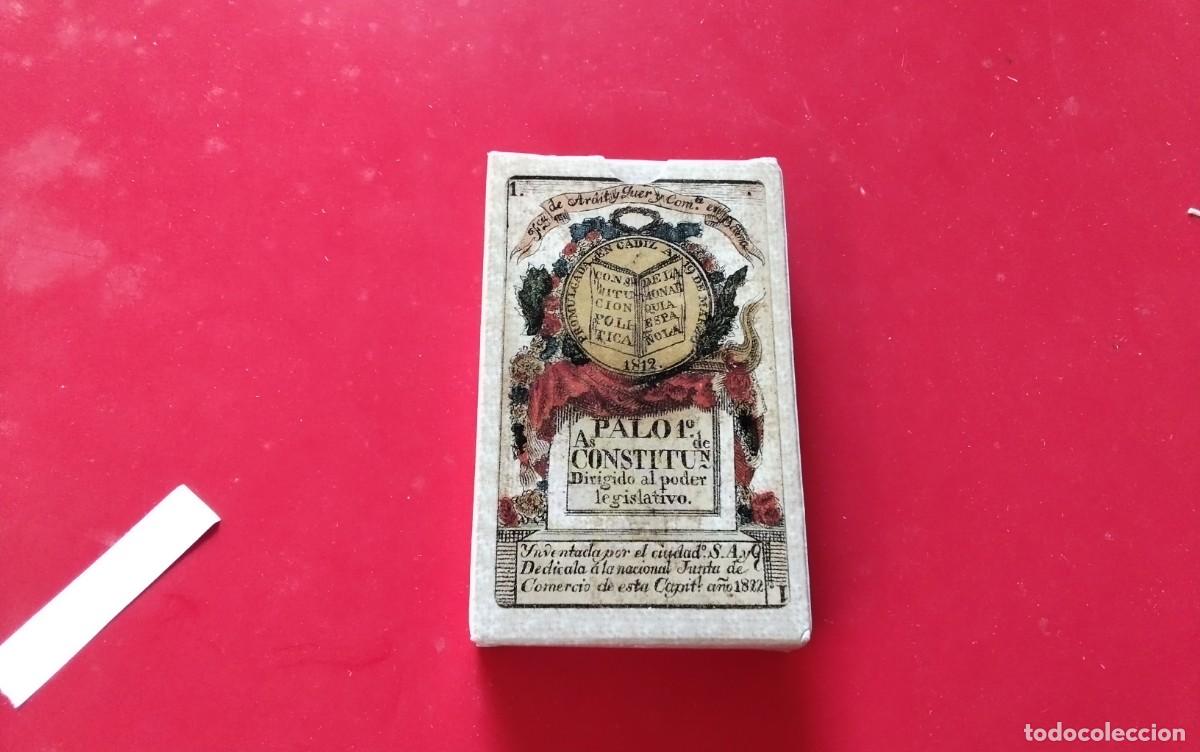 Barajas de cartas: BARAJA DE CARTAS DE LA CONTITUCION , REPLICA DE LA FOURNIER , EDITADA EN 2004 MUY BONITA , SIN USAR