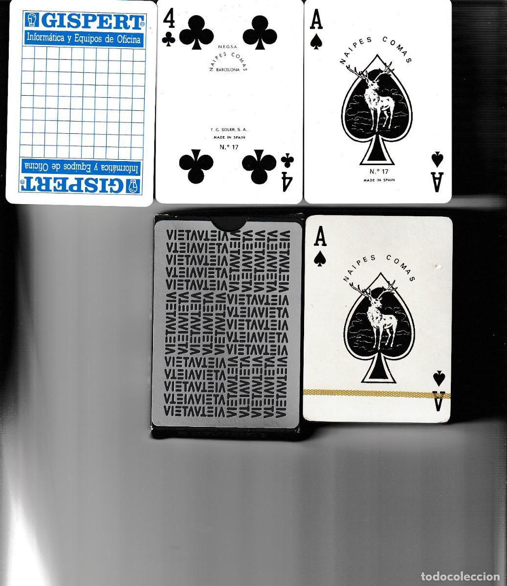 Barajas de cartas: BARAJAS POKER DE VIETA Y GISPERT