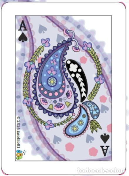 Jeux de cartes: Baraja de poker Paisley Time//Poker card deck Paisley Time