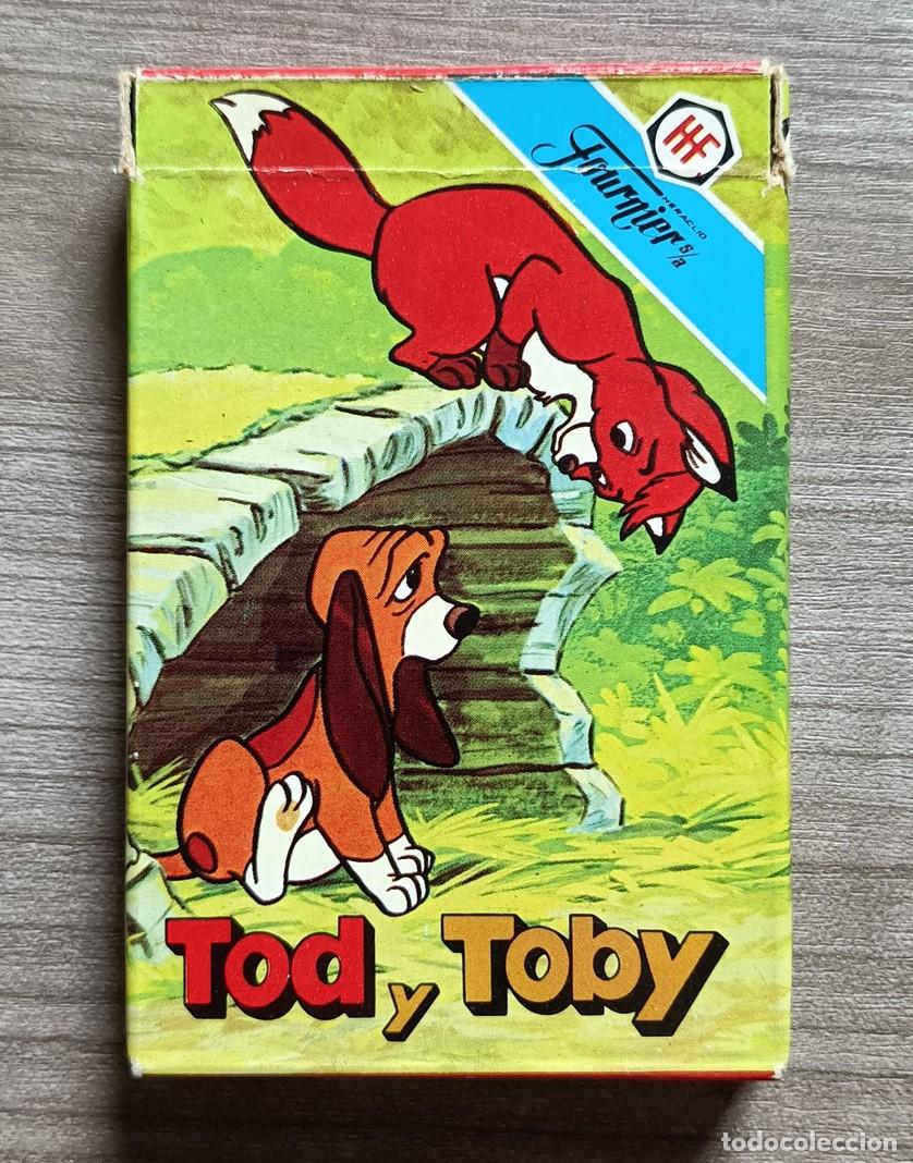 Barajas de cartas: (1) Juego cartas, naipes, baraja infantil Fournier - Tod y Toby - nueva desprecintada