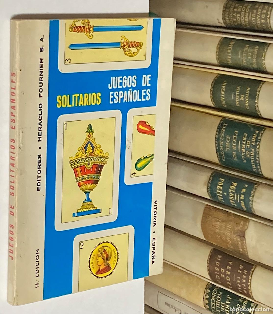 Barajas de cartas: A&Ntilde;O 1978 - JUEGOS DE SOLITARIOS ESPA&Ntilde;OLES - FOURNIER 16&ordf; EDICI&Oacute;N - JUEGO DE CARTAS