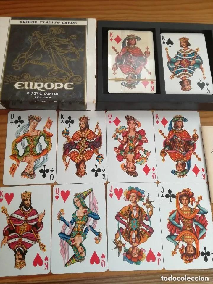 Barajas de cartas: BARAJAS POKER EUROPE DE FOURNIER