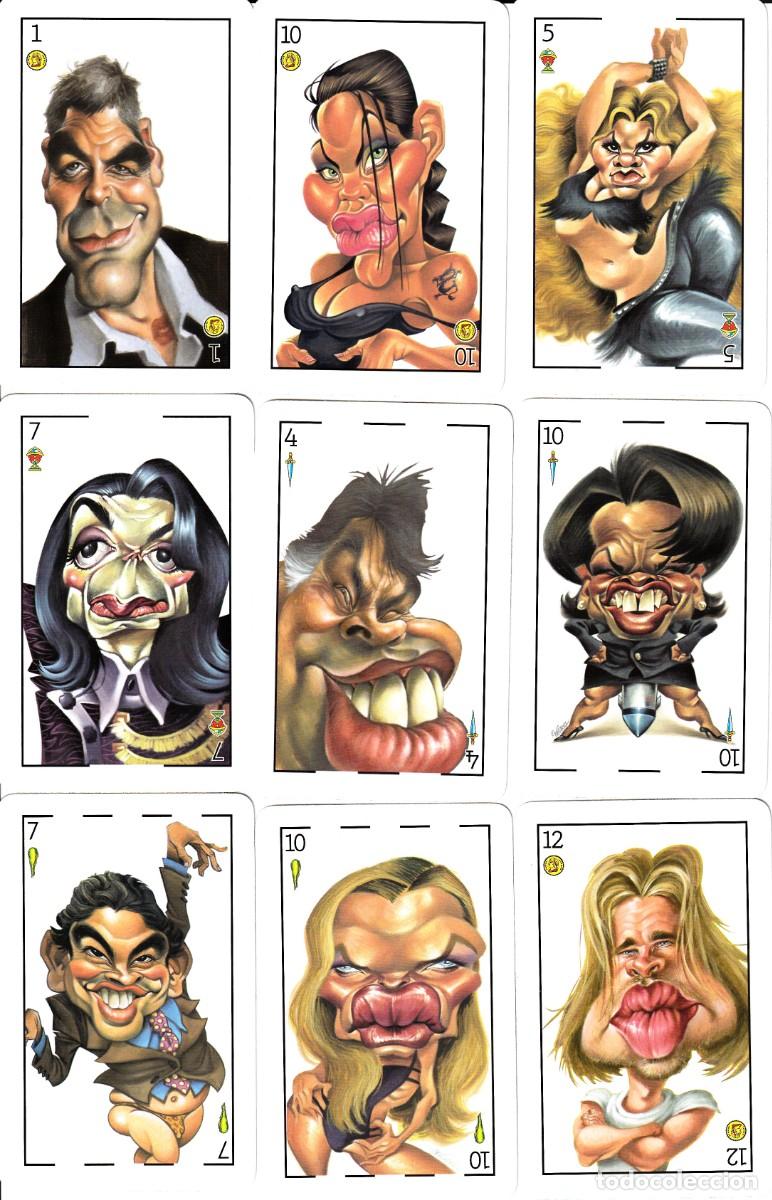 Barajas de cartas: BARAJA ESPA&Ntilde;OLA CARICATURAS REVISTA EL JUEVES