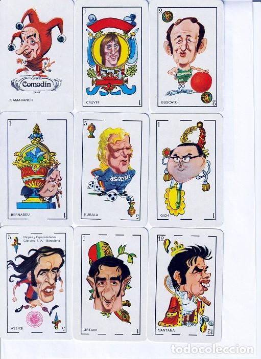 Barajas de cartas: BARAJA ESPA&Ntilde;OLA CARICATURAS DEPORTISTAS EDICIONES AMAIKA