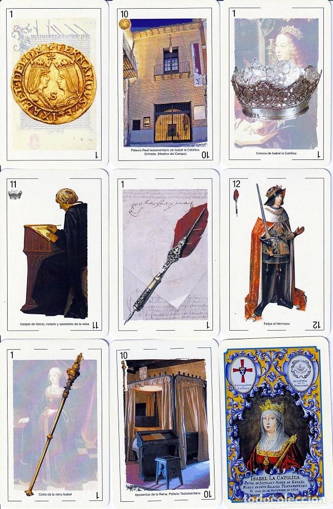 Barajas de cartas: BARAJA ESPA&Ntilde;OLA DEL PALACIO REAL TESTAMENTARIO DE ISABEL LA CATOLICA