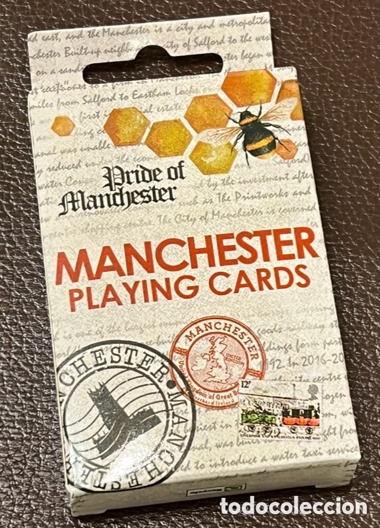 Barajas de cartas: Baraja Poker. MANCHESTER Playing Cards. Elgate Products.