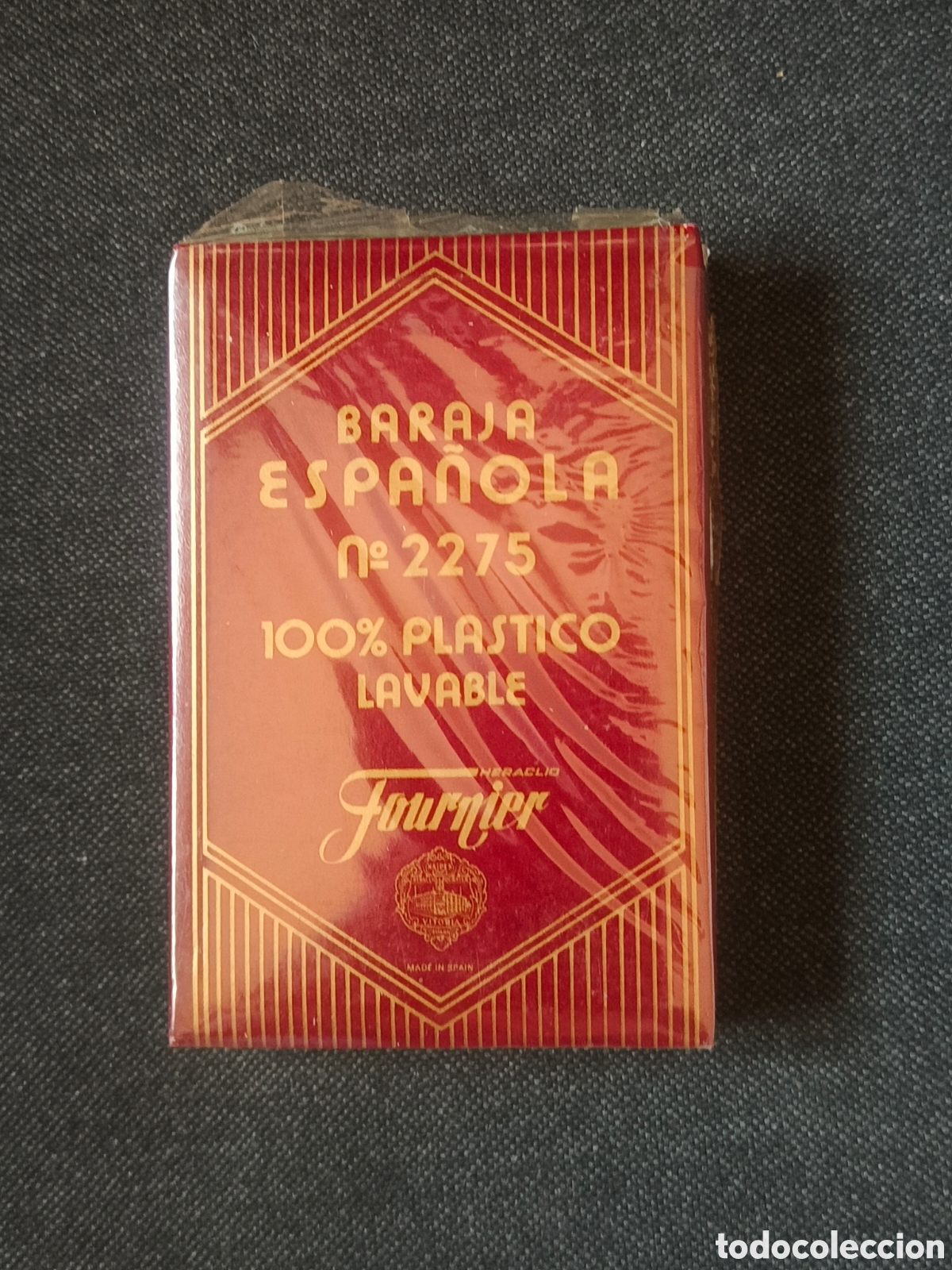Barajas de cartas: Baraja de Cartas espa&ntilde;ola 2275 cartas lavables precintado