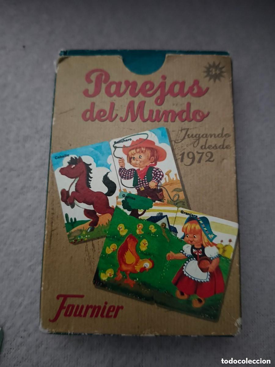 Barajas de cartas: BARAJA DE CARTAS DE FOURNIER : PAREJAS DEL MUNDO