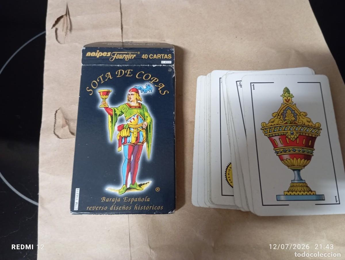 Barajas de cartas: BARAJA ESPA&Ntilde;OLA REVERSO DISE&Ntilde;OS HISTORICOS / FOURNIER VITORIA