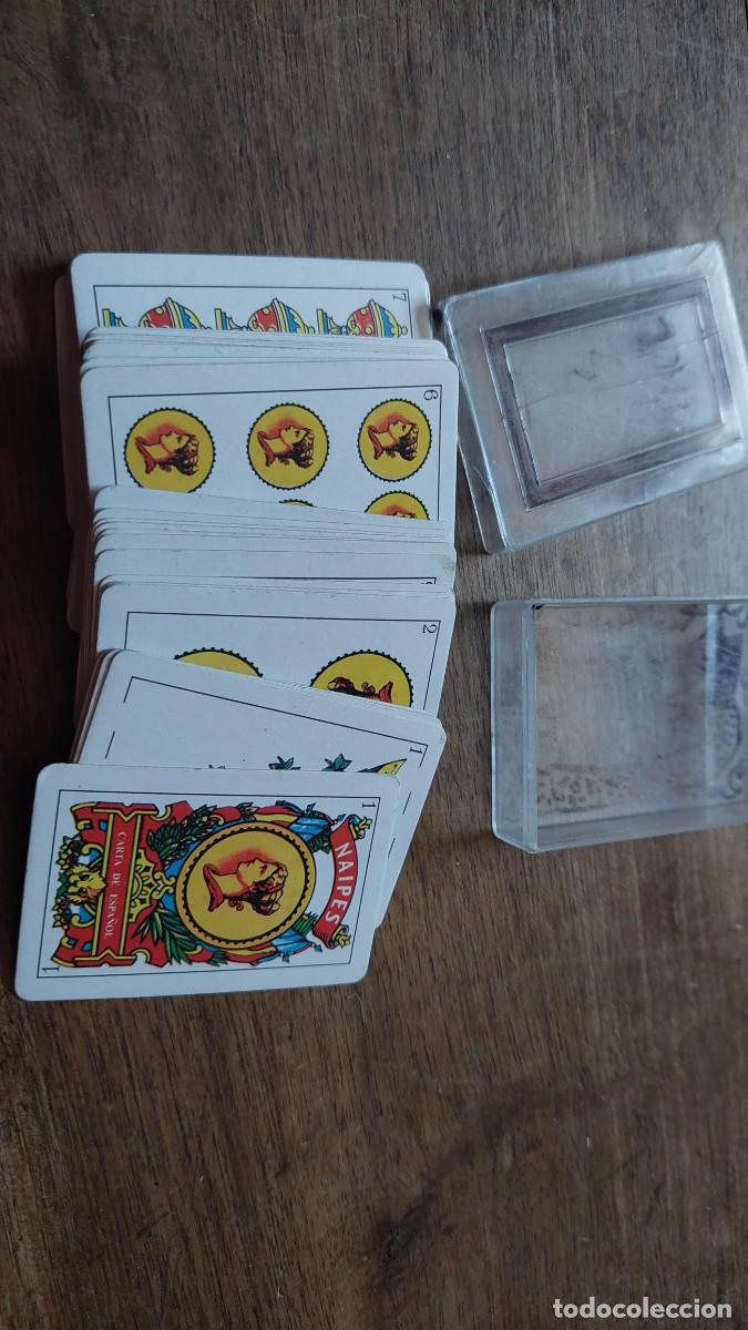 Barajas de cartas: Antigua mini baraja de cartas espa&ntilde;olas