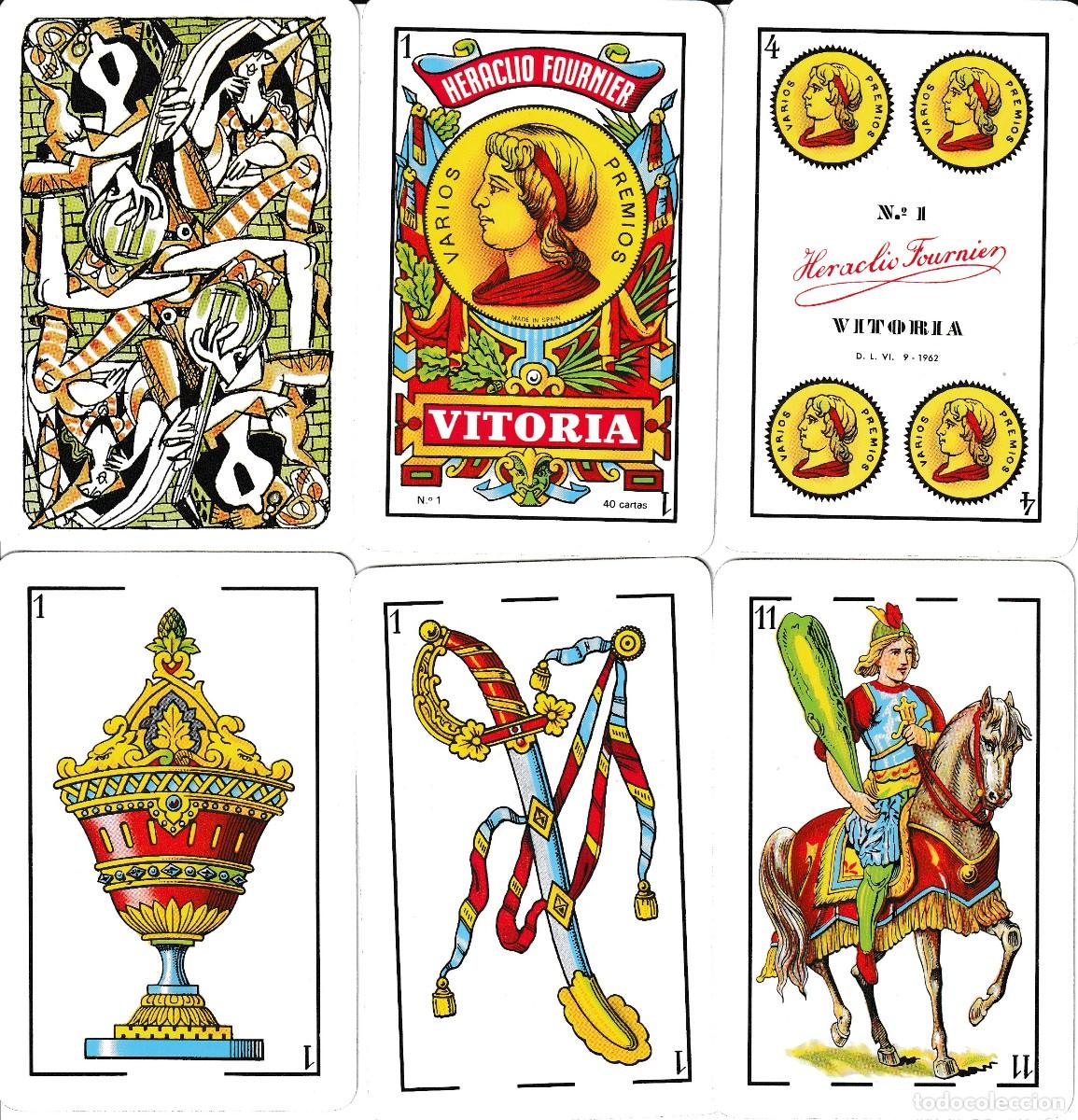 Barajas de cartas: BARAJA ESPA&Ntilde;OLA FOURNIER REVERSO MINGOTE