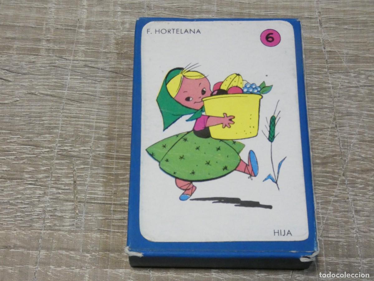 Barajas de cartas: ARKANSAS1980 ARKANSAS1980 BARAJA infantil LA HORTELANA, EL JUEGO DE LAS 7 FAMILIAS