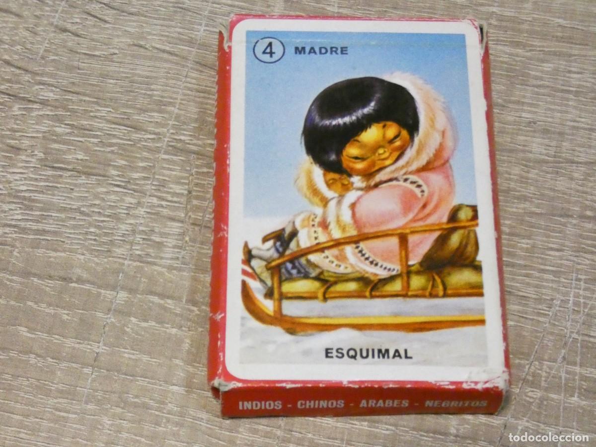 Barajas de cartas: ARKANSAS1980 ARKANSAS1980 BARAJA infantil FAMILIAS 7 PAISES LOMO CAJA ALGO TOCADO