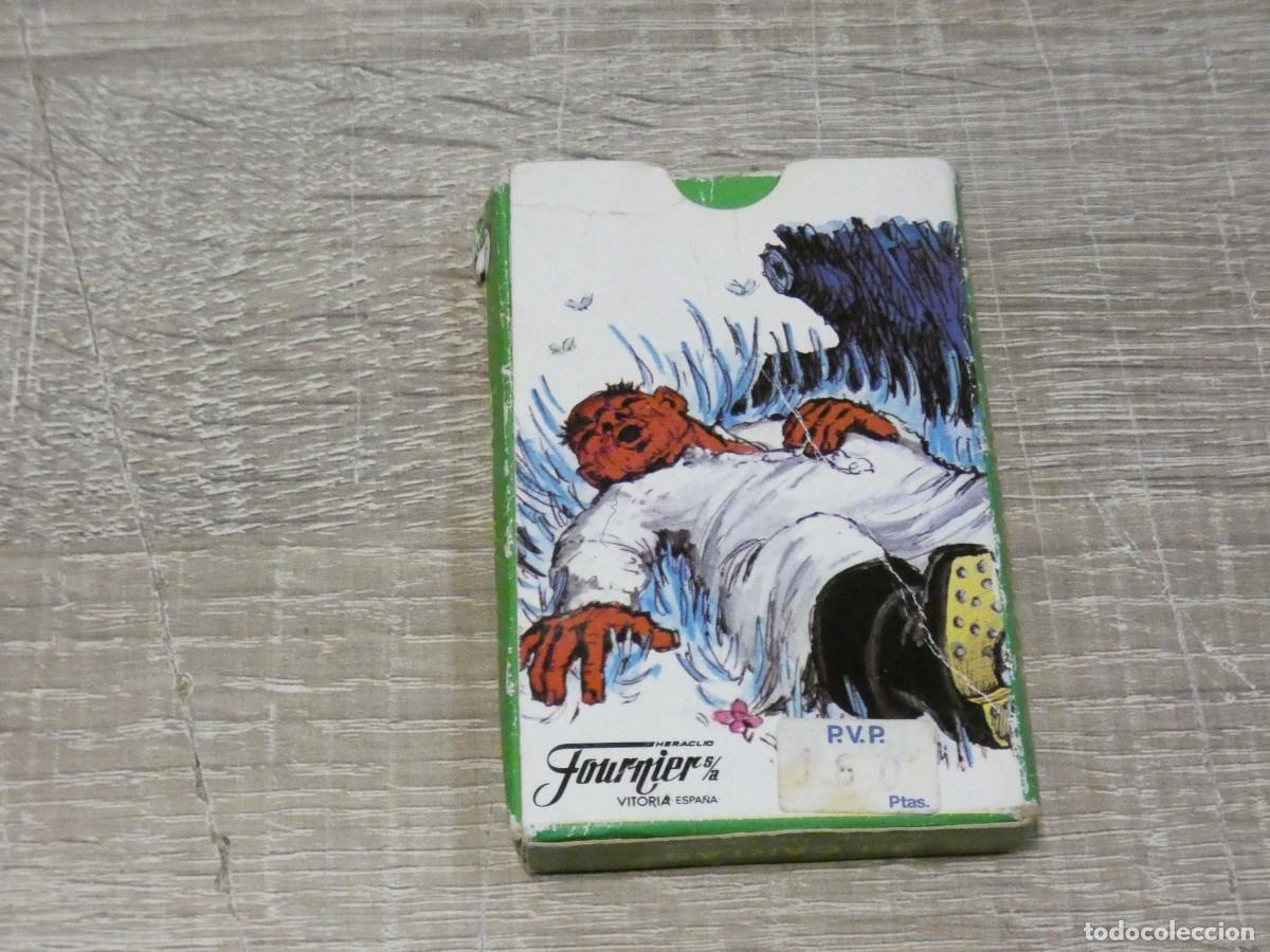 Barajas de cartas: ARKANSAS1980 ARKANSAS1980 BARAJA PULGARCITO DE FOURNIER CAJA ALGO TOCADA