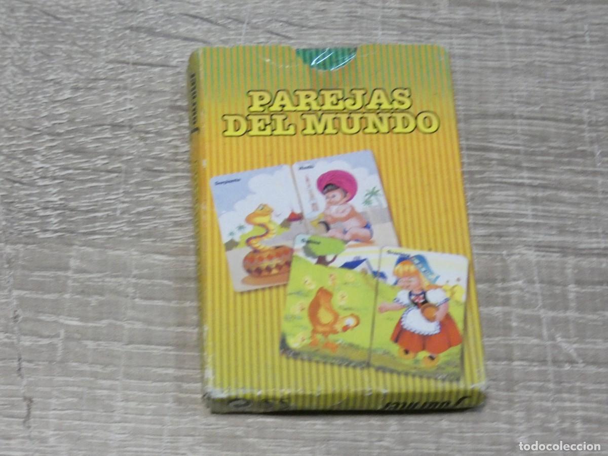 Barajas de cartas: ARKANSAS1980 ARKANSAS1980 BARAJA INFANTIL PAREJAS DEL MUNDO DE FOURNIER