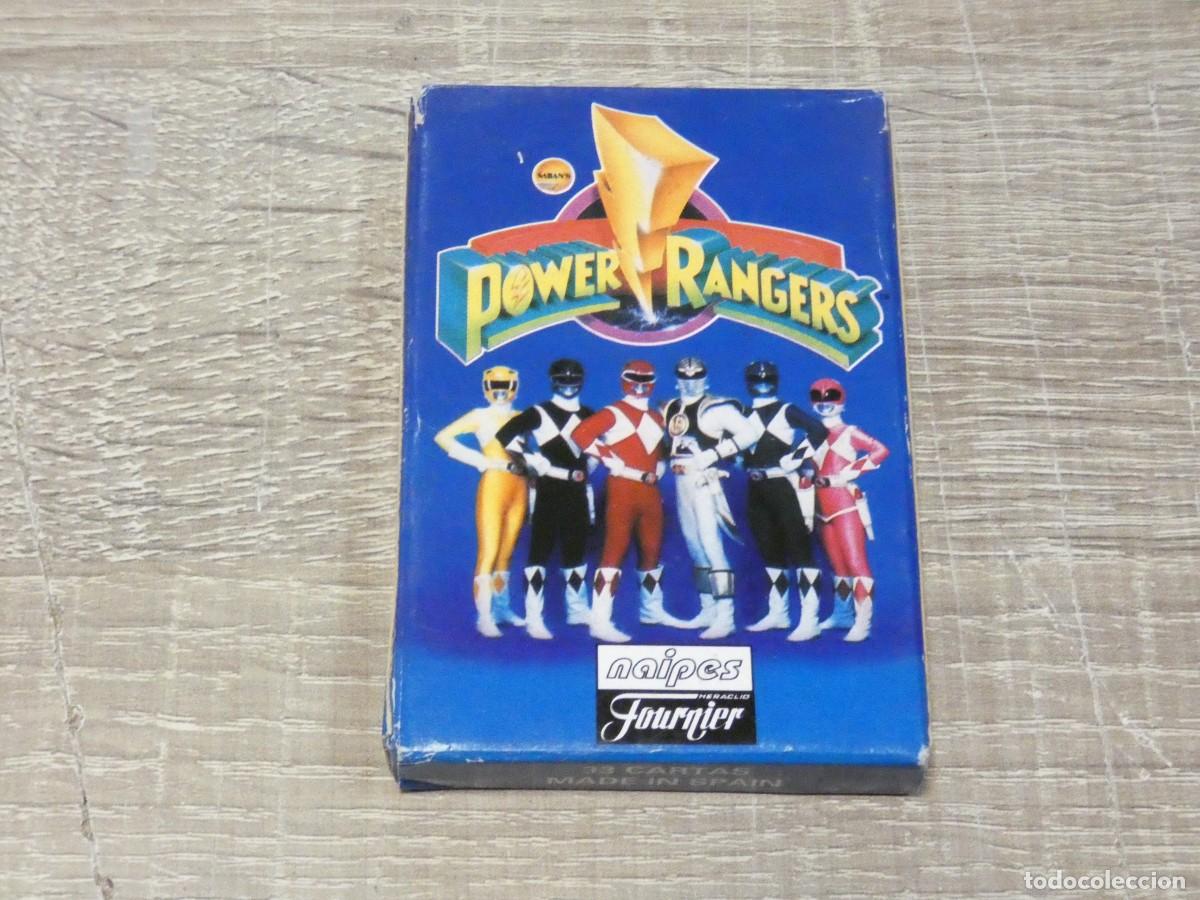 Barajas de cartas: ARKANSAS1980 ARKANSAS1980 BARAJA JUEGO INFANTIL POWER RANGERS DE FOURNIER