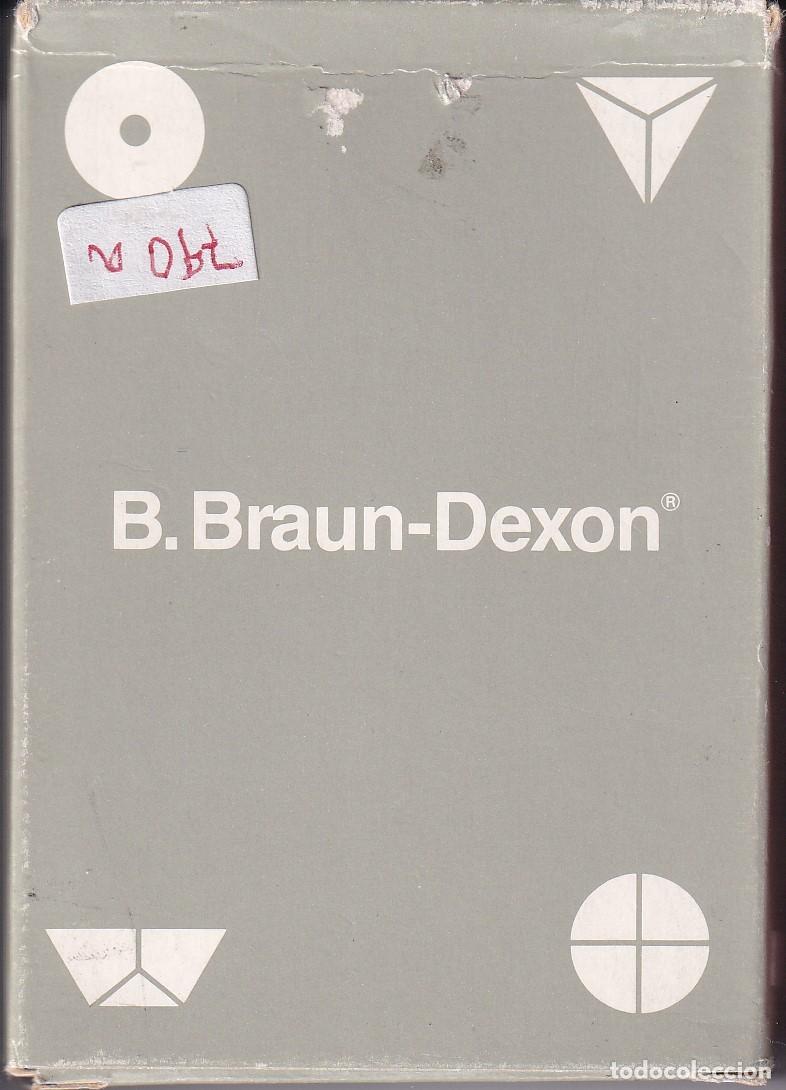 Barajas de cartas: 790A - BARAJA COMPLETA DE POKER DE BRAUN-DEXON CON 52 NAIPES DEL A&Ntilde;O 1986 (NAIPES COMAS)