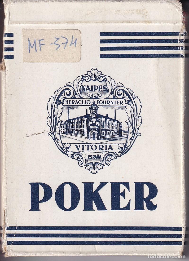 Barajas de cartas: 444A - BARAJA COMPLETA DE POKER N&ordm;510 DEL A&Ntilde;O 1964 DE FOURNIER (NUEVA)