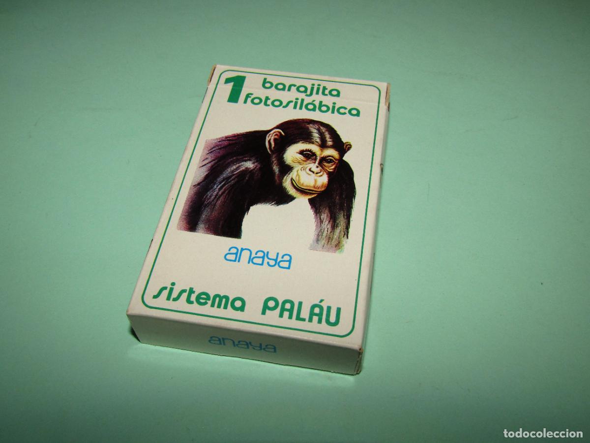 Barajas de cartas: Antigua Baraja Barajita FOTOSIL&Aacute;BICA N&ordm; 1 Sistema Palau de H. FOURNIER del A&ntilde;o 1981