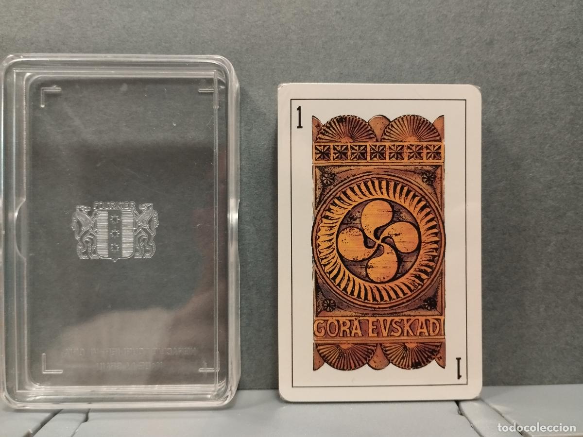 Barajas de cartas: BARAJA ESPA&Ntilde;OLA PUBLICITARIA DE LA CAJA DE AHORROS MUNICIPAL DE BILBAO. PRECINTADA EN SU CAJA.