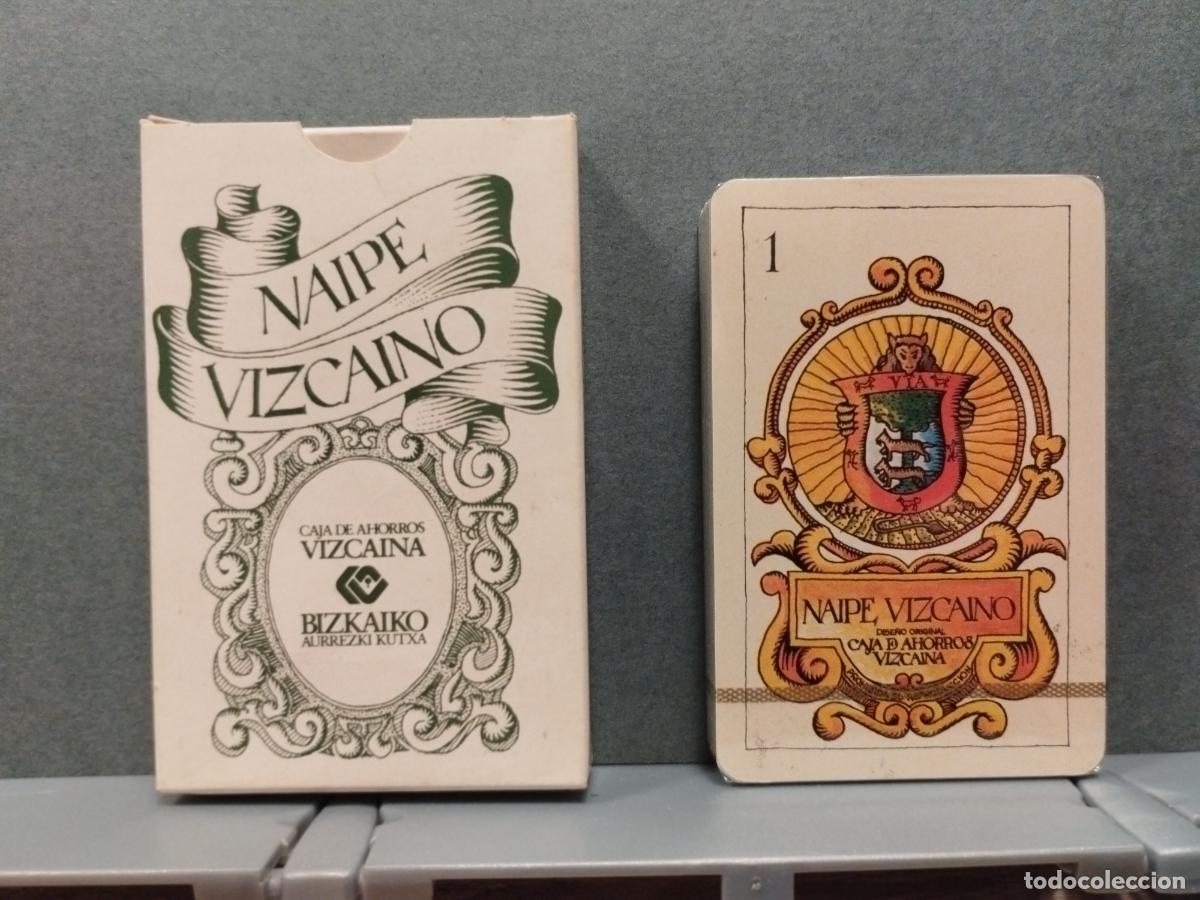 Barajas de cartas: BARAJA ESPA&Ntilde;OLA PUBLICITARIA. CAJA DE AHORROS VIZCAINA. PRECINTADA EN SU CAJA.