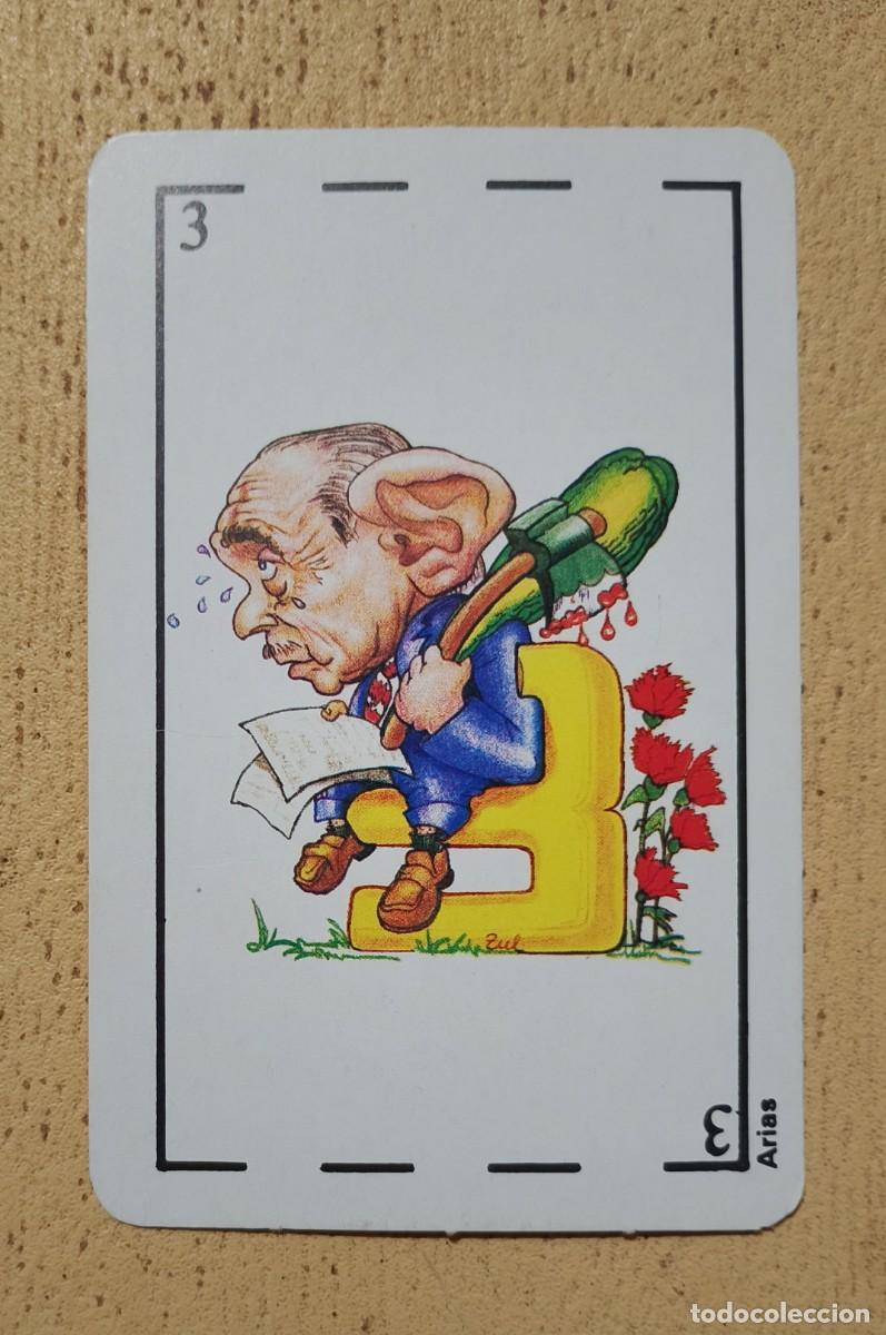 Barajas de cartas: Carlos Arias Navarro, Naipe Baraja Hispania, Revista El Jueves