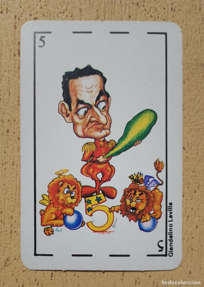 Barajas de cartas: Landelino La villa Alsina, Naipe Baraja Hispania, Revista El Jueves