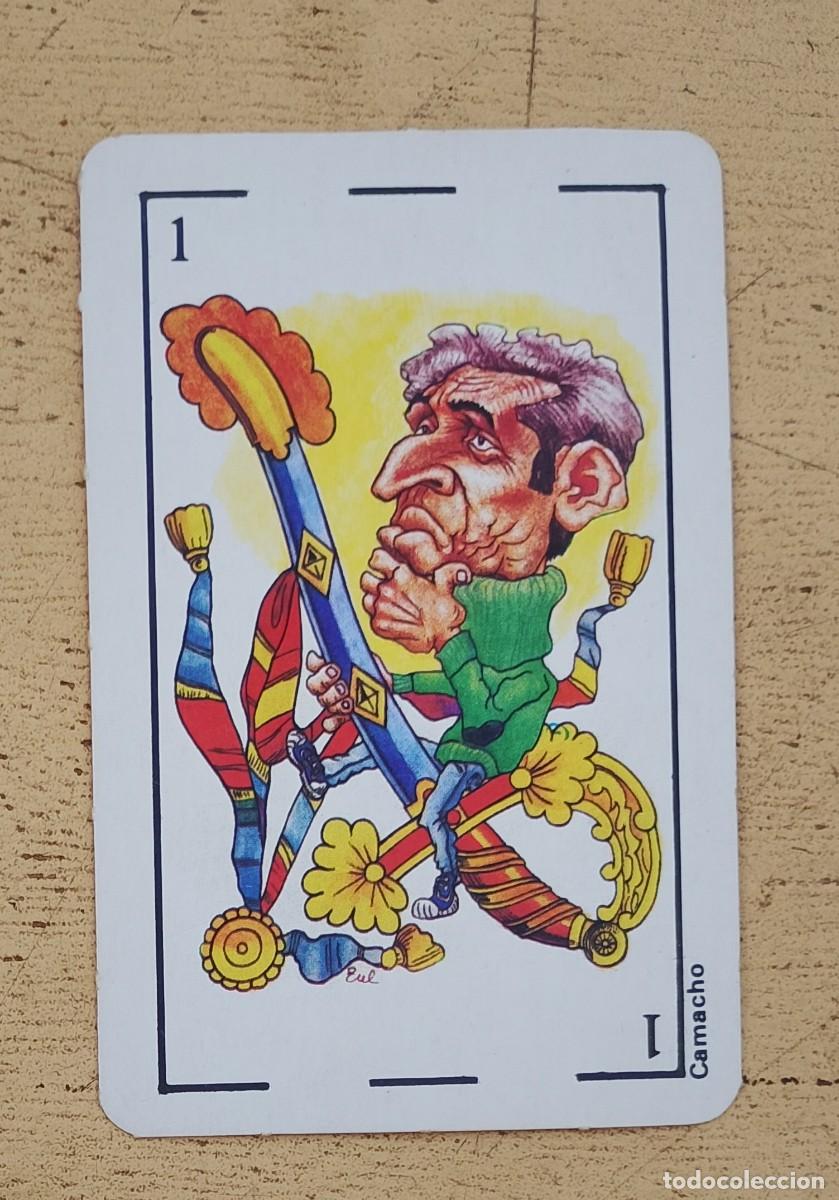 Barajas de cartas: Jos&eacute; Antonio Camacho, Naipe Baraja Hispania, Revista El Jueves