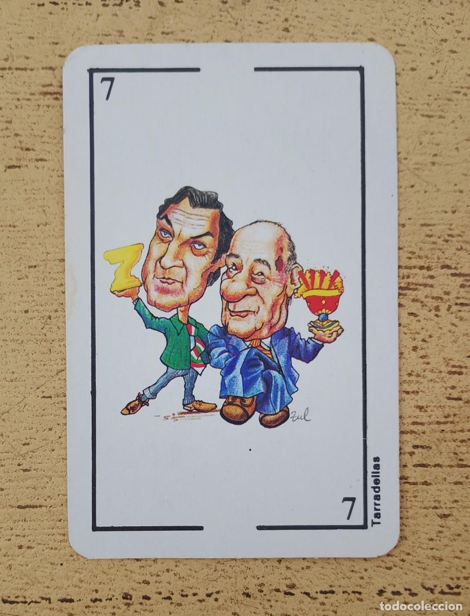 Barajas de cartas: Josep Tarradellas, Naipe Baraja Hispania, Revista El Jueves