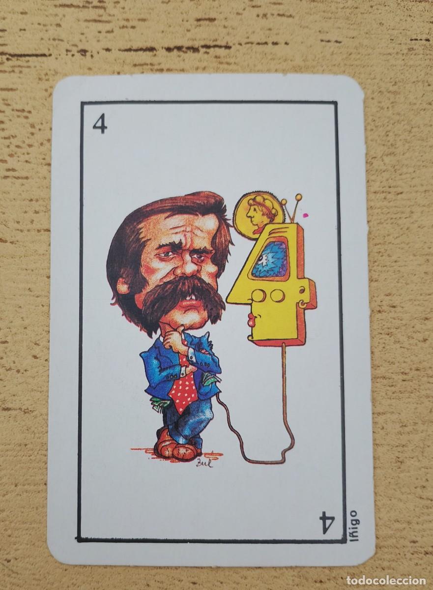 Barajas de cartas: Jos&eacute; Mar&iacute;a &Iacute;&ntilde;igo, Naipe Baraja Hispania, Revista El Jueves