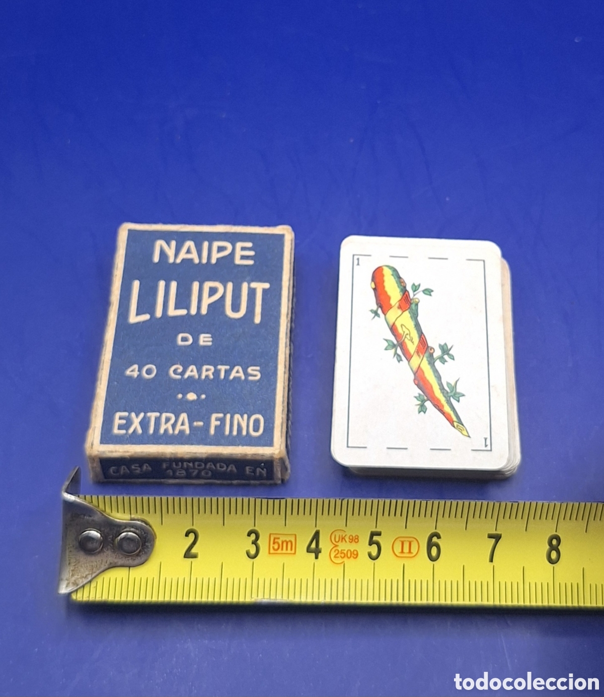 Barajas de cartas: Lote Baraja de Cartas Naipes Liliput Fournier - Vitoria -