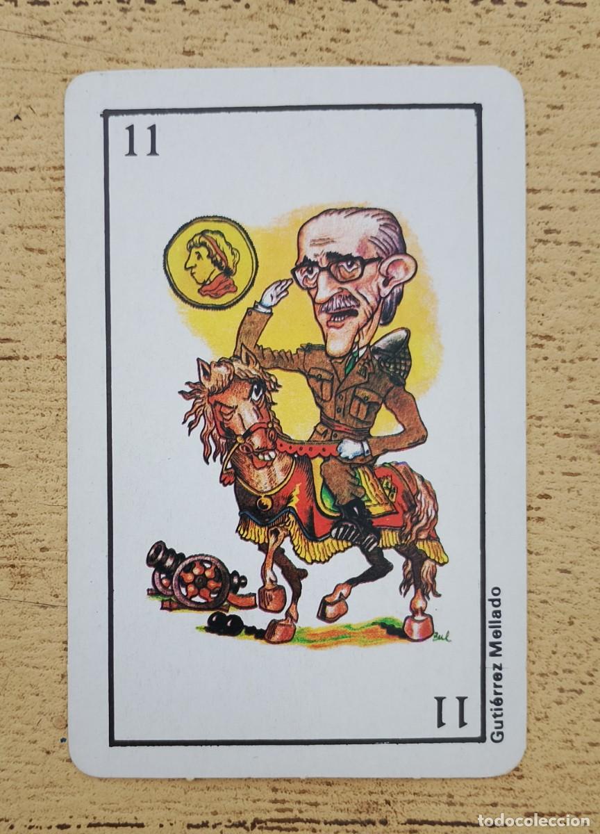Barajas de cartas: Manuel Guti&eacute;rrez Mellado, Naipe Baraja Hispania, Revista El Jueves