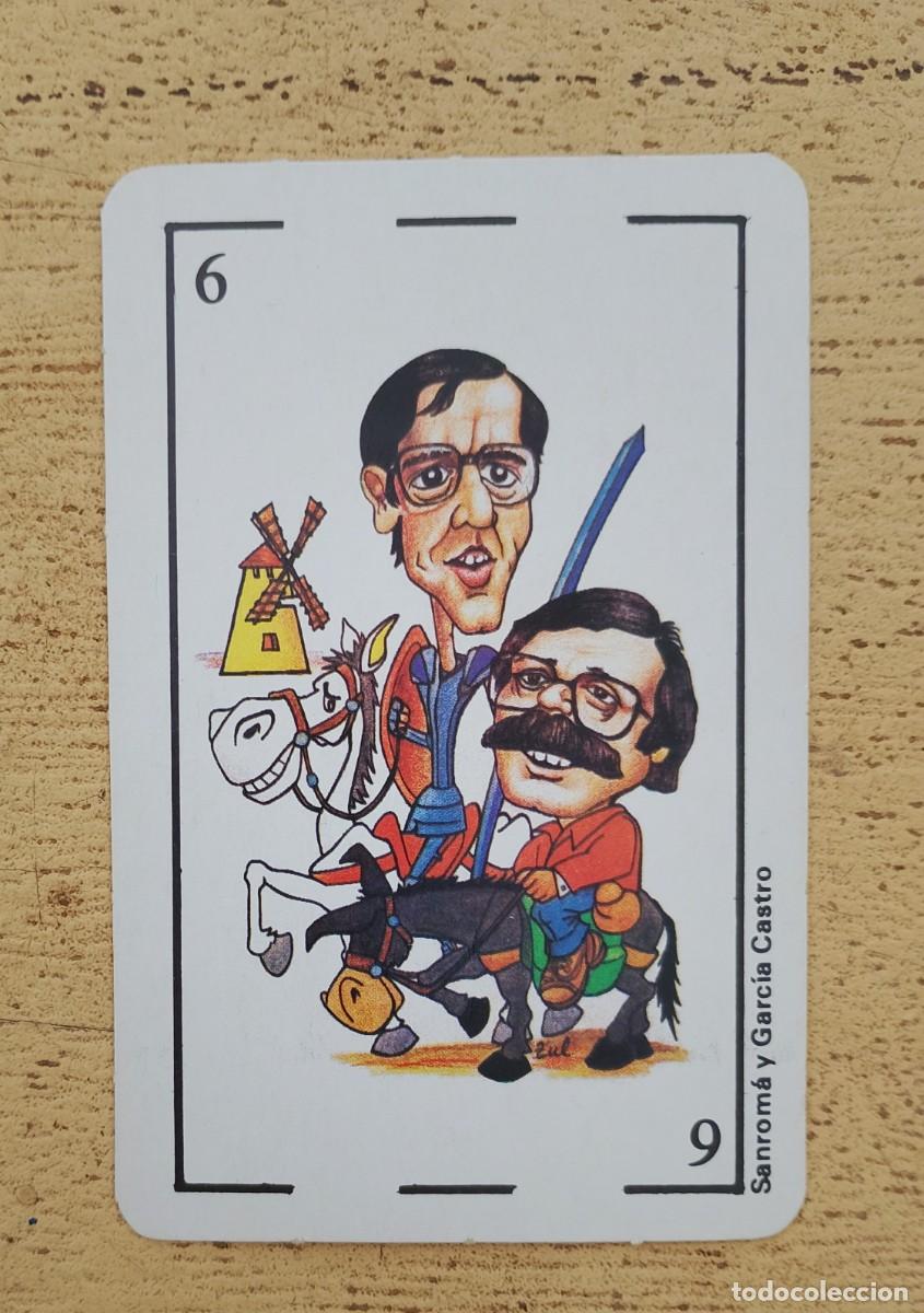Barajas de cartas: Jos&eacute; Sanroma y Eladio Garc&iacute;a Castro, Naipe Baraja Hispania, Revista El Jueves