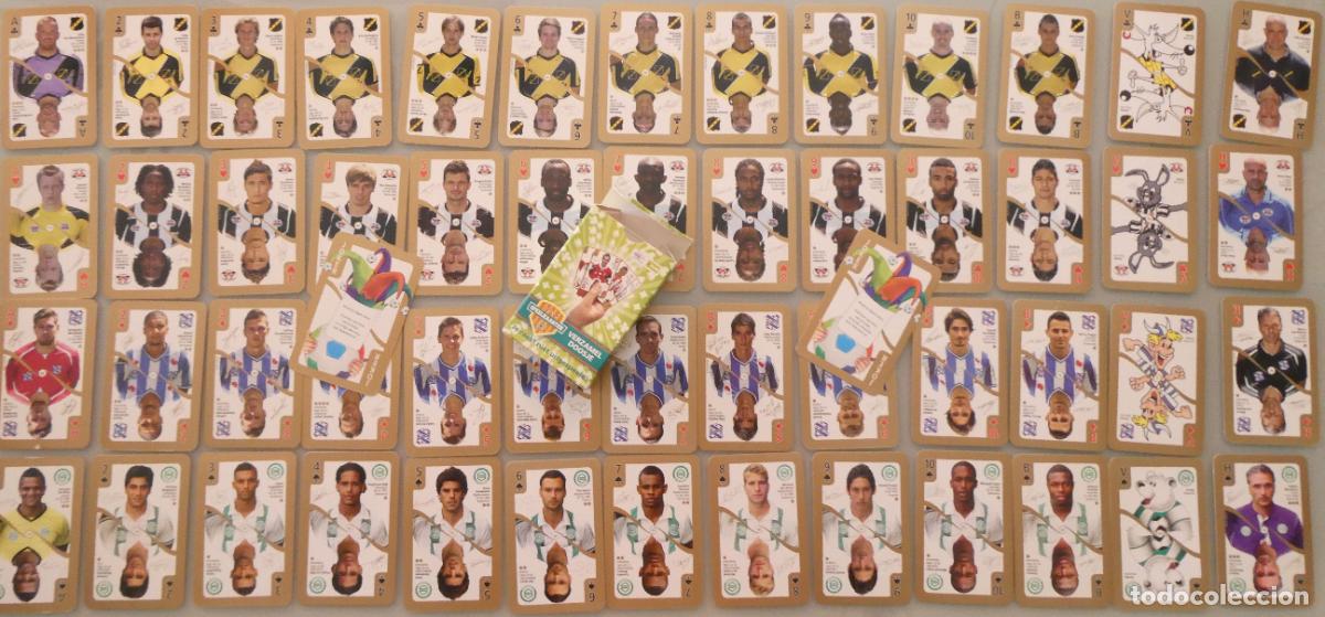 Barajas de cartas: BARAJA DE CARTAS DE P&Oacute;KER. LIGA HOLANDA JUGADORES EQUIPOS FUTBOL. GRONINGEN HEERENVEEN HERACLES 90GR