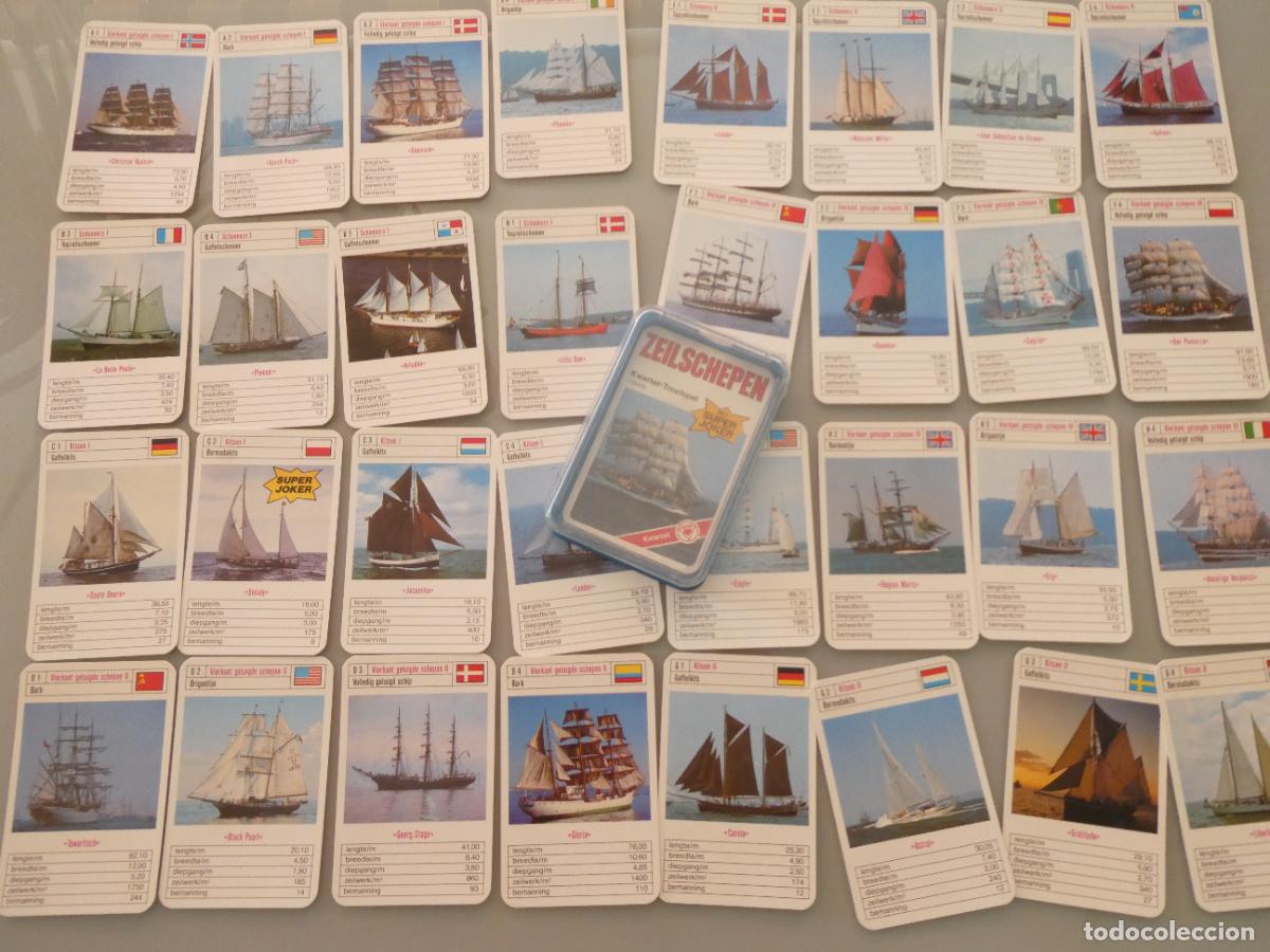 Barajas de cartas: BARAJA DE CARTAS INFANTIL. CUARTETOS. BARCOS JUAN SEBASTIAN ELCANO A&Ntilde;OS 70 80. HOLANDA. 120GR