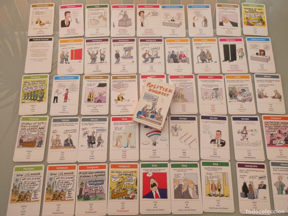 Barajas de cartas: BARAJA DE CARTAS INFANTIL. CUARTETOS. POL&Iacute;TICO SINDICAL. PARTIDOS POL&Iacute;TICOS DE HOLANDA. 100GR