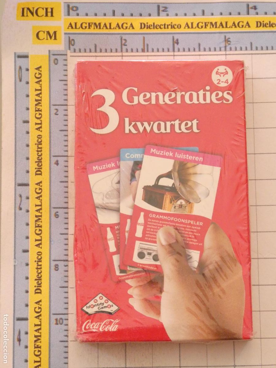 Barajas de cartas: BARAJA DE CARTAS INFANTIL. CUARTETOS FAMILIAS. COCA COLA M&Uacute;SICA 2013. PRECINTADA. 70GR